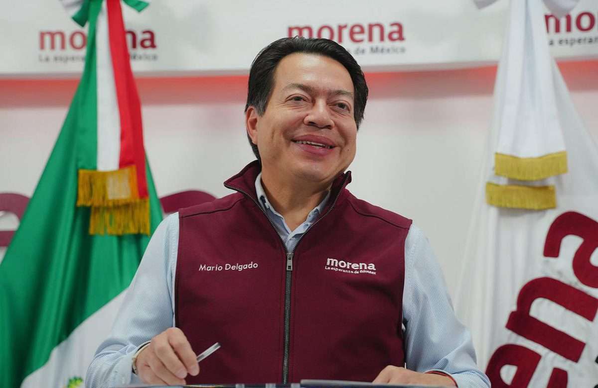 Mario Delgado celebra decisión del INE contra Xóchitl Gálvez por llamarlos “narcopartido”