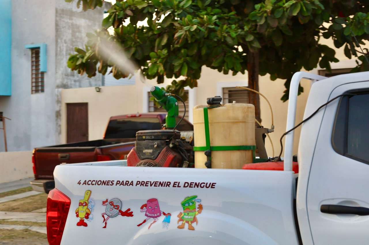 La Secretaría de Salud de Colima implementa nebulización contra dengue, zika y chikungunya en municipios Clave