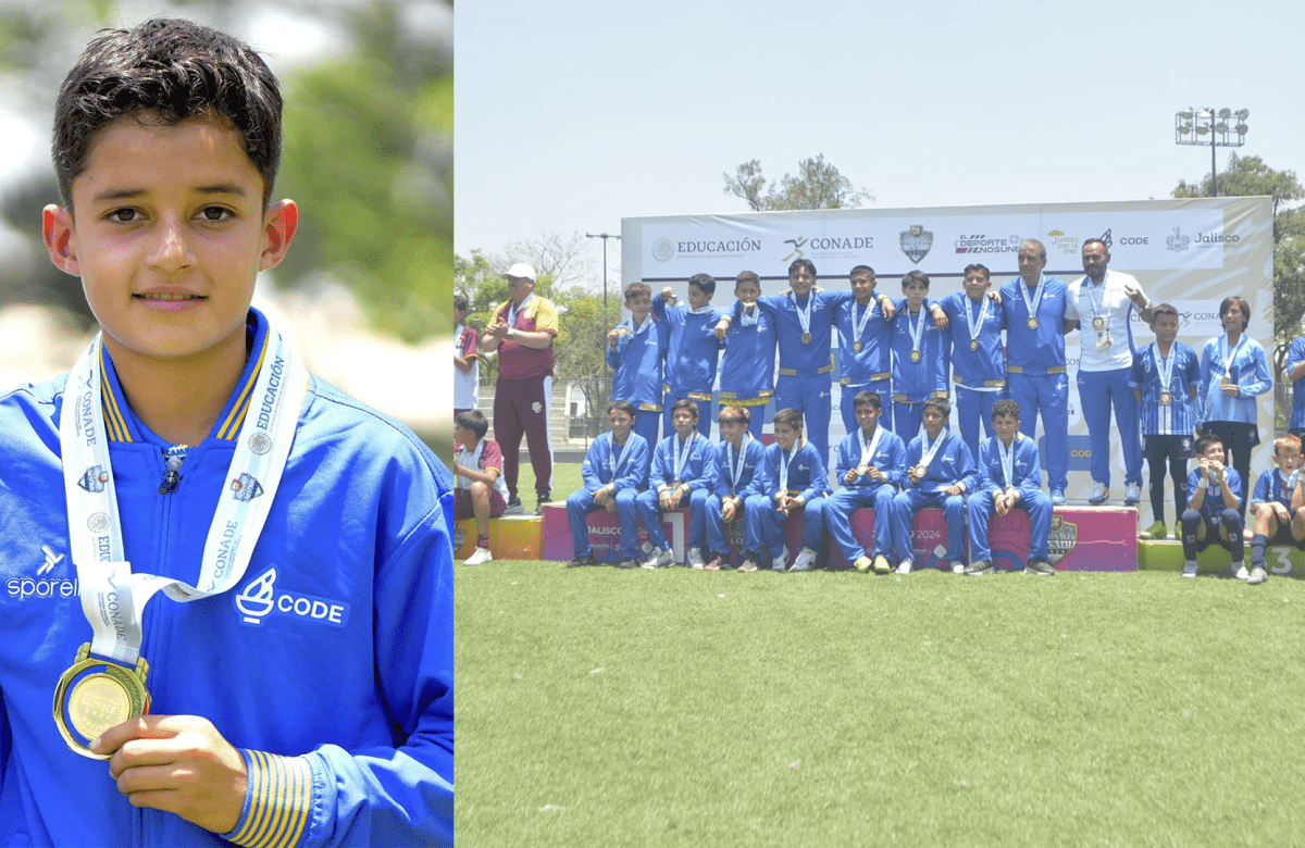 Mateo Huerta Robledo se corona campeón y goleador en las Olimpiadas Nacionales CONADE 2024