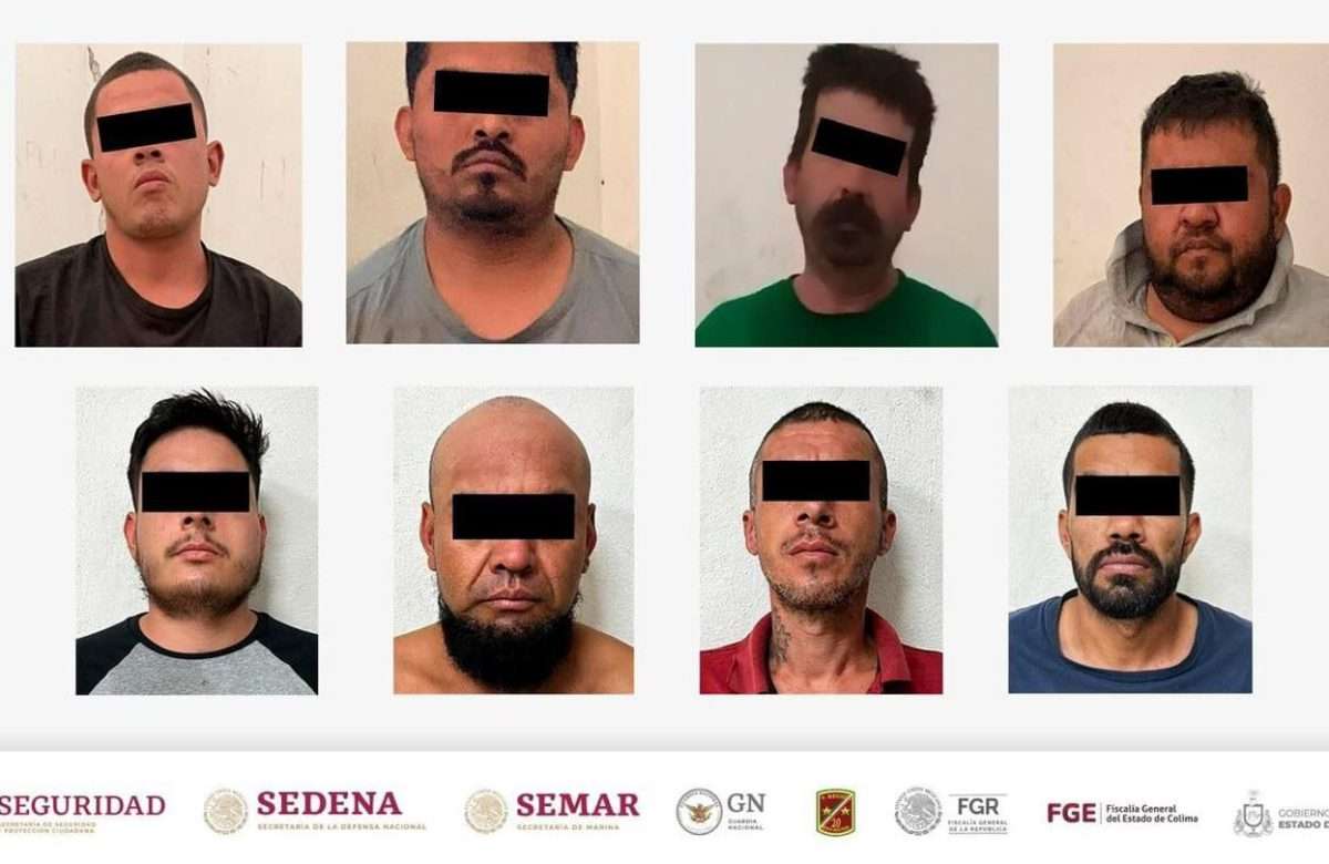 OPERATIVO EN TECOMÁN: Detienen a 8 involucrados en ataque a policías