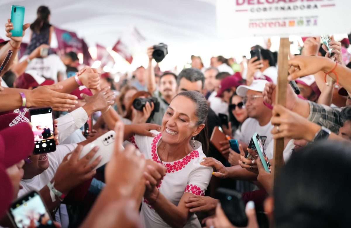 Claudia Sheinbaum visita Jalisco para continuar con su estrategia de campaña con empresarios