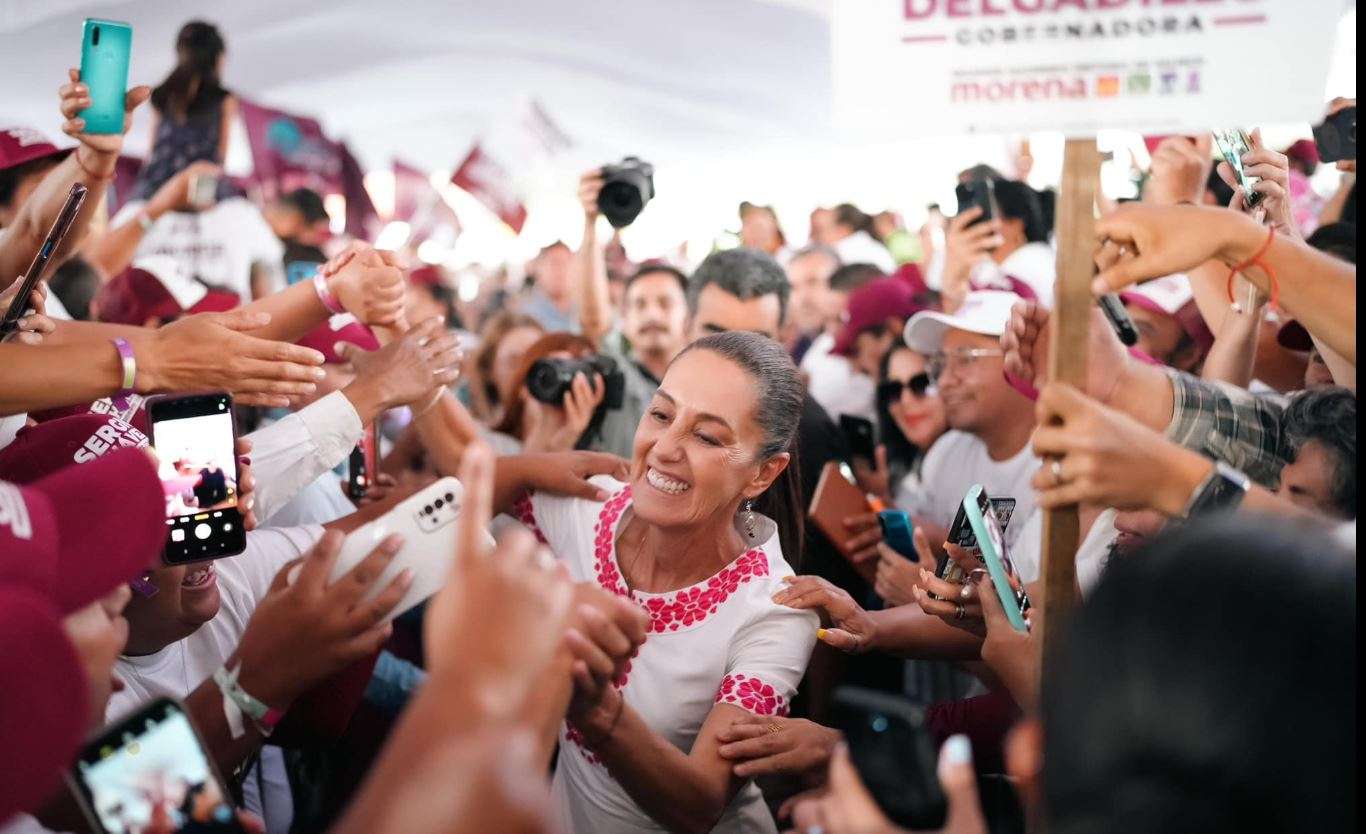 Claudia Sheinbaum visita Jalisco para continuar con su estrategia de campaña con empresarios