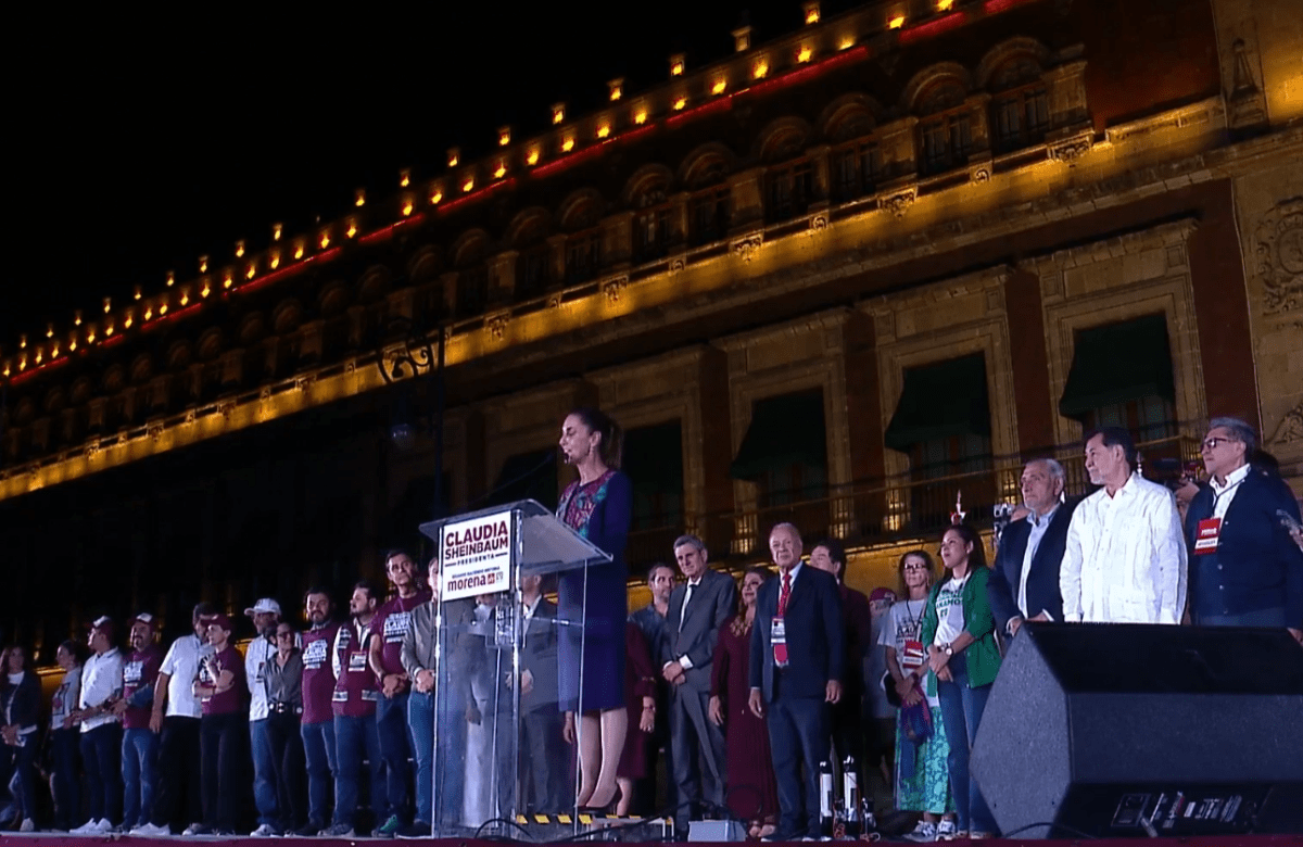 Claudia Sheinbaum Virtual Presidenta de México, Según Resultados Oficiales Preliminares